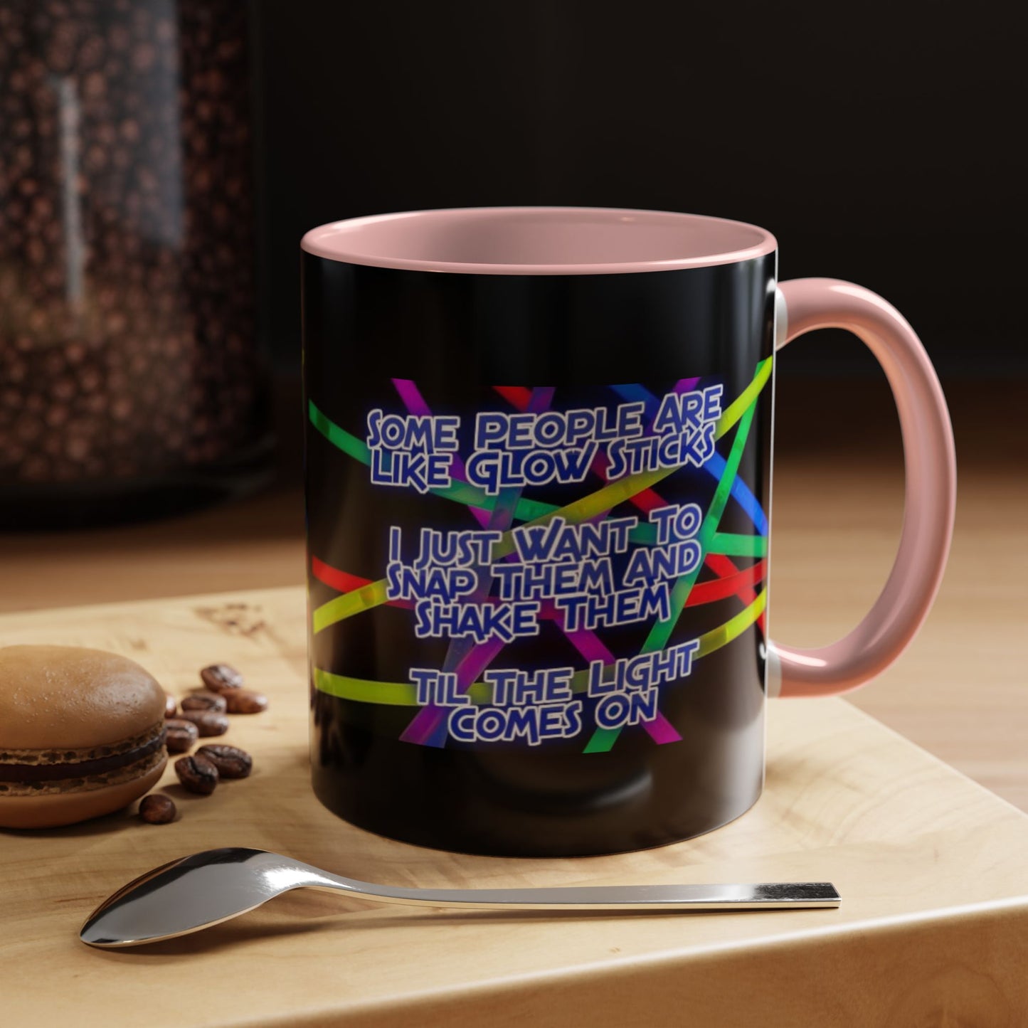 Glow Sticks 2-Tone Coffee Mug