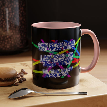 Glow Sticks 2-Tone Coffee Mug