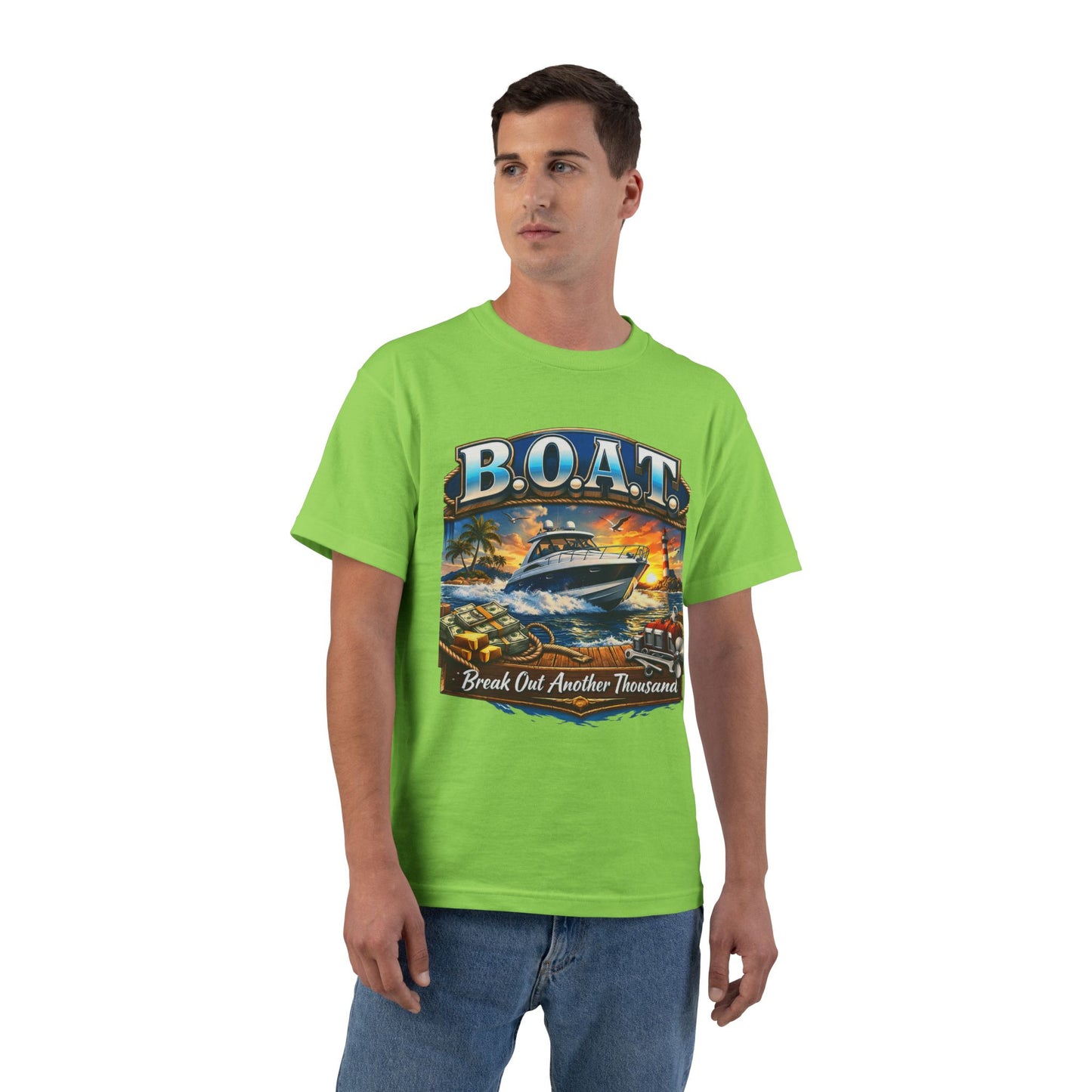 B.O.A.T. Men's Short-Sleeve Crewneck Tee