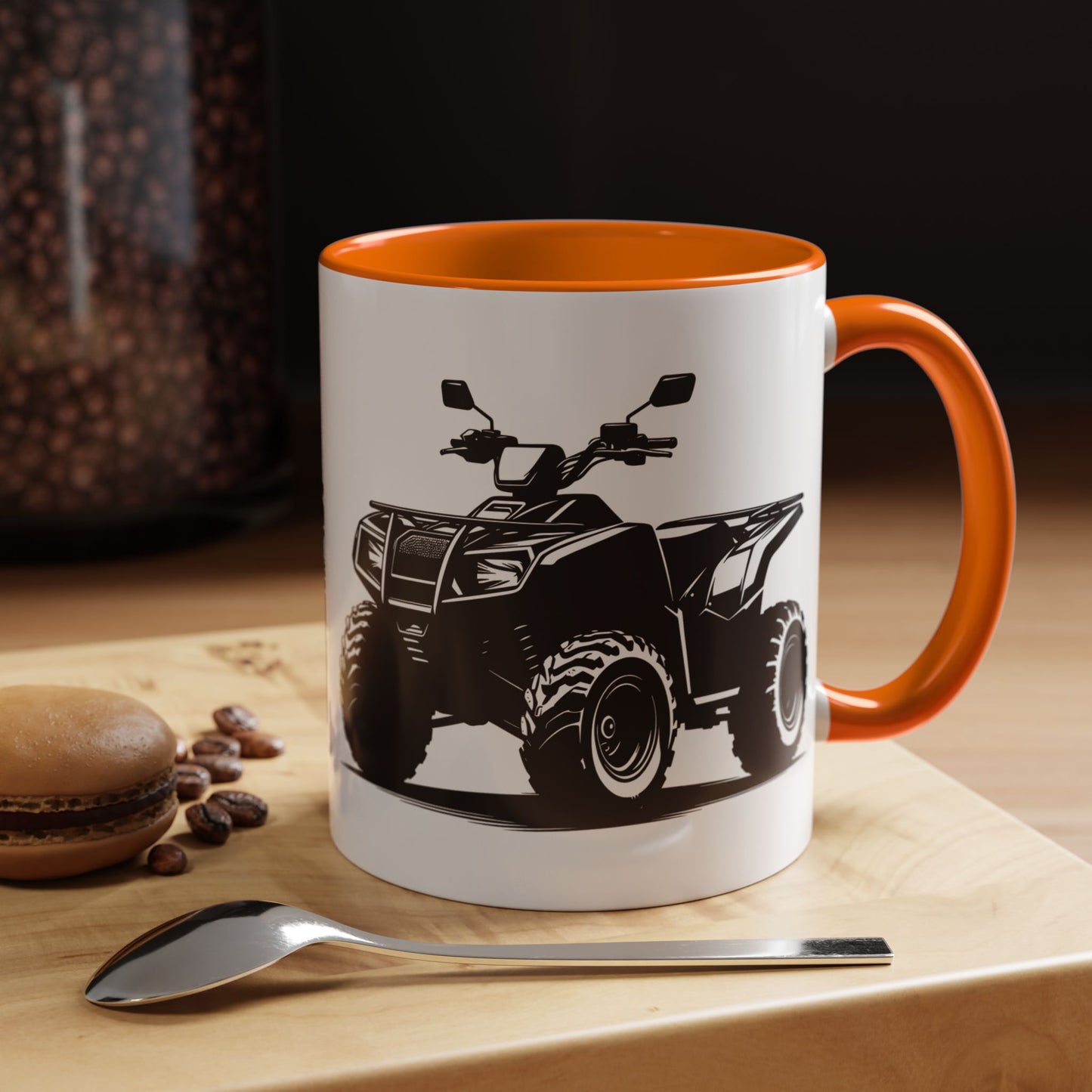 Off The Beaten Path Quad 2-Tone Coffee Mug