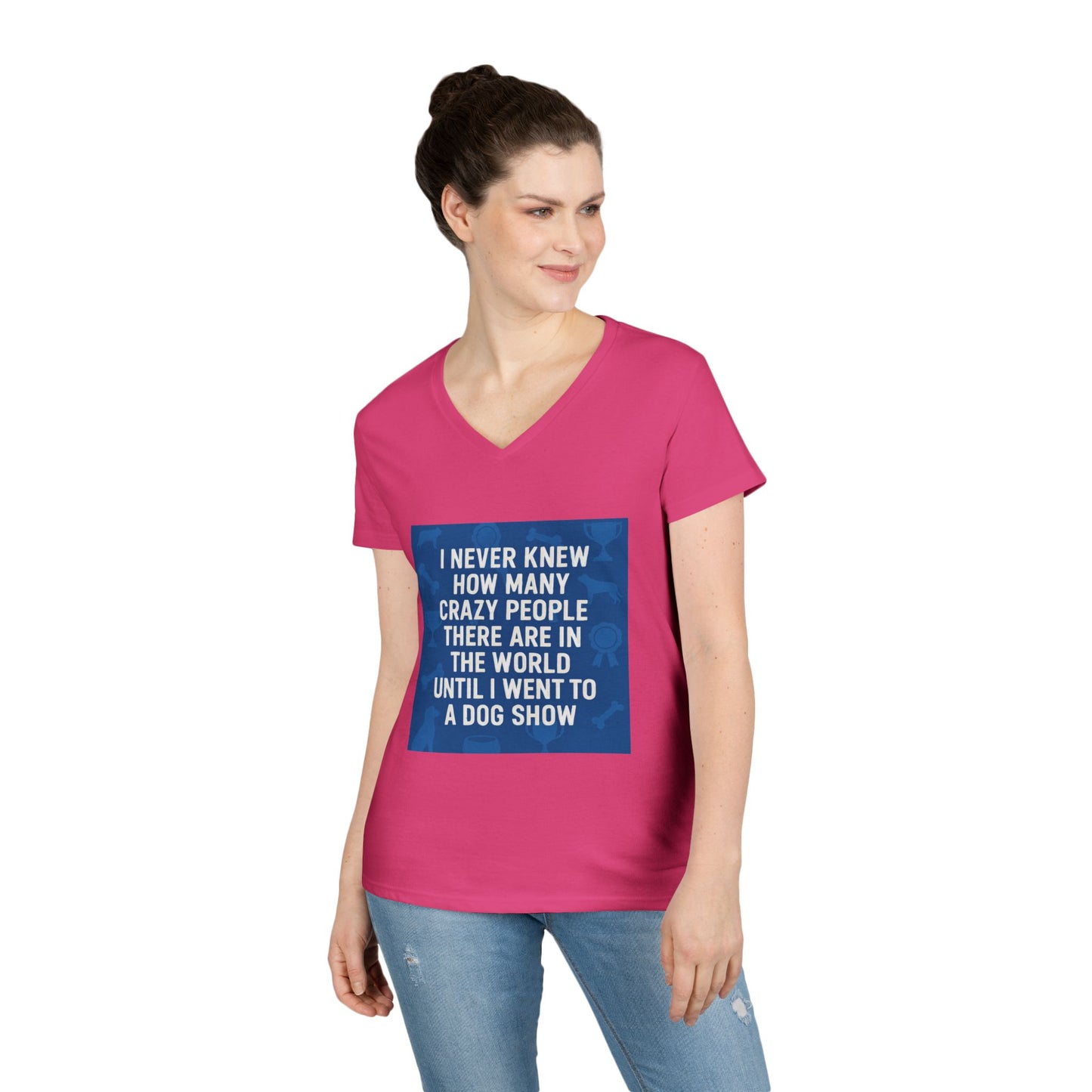 Never Knew Women's V-Neck T-Shirt