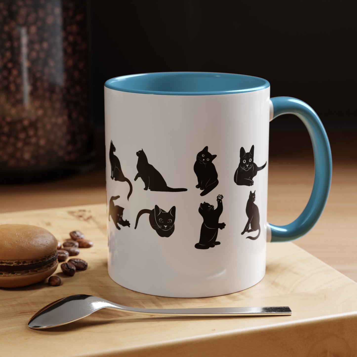 Cats 2-Tone Coffee Mug