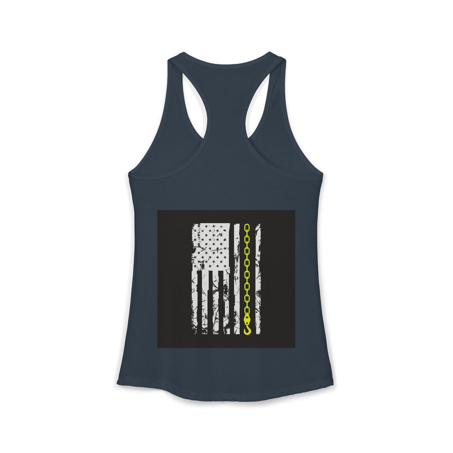 Thin Yellow Line Women's Racerback Tank