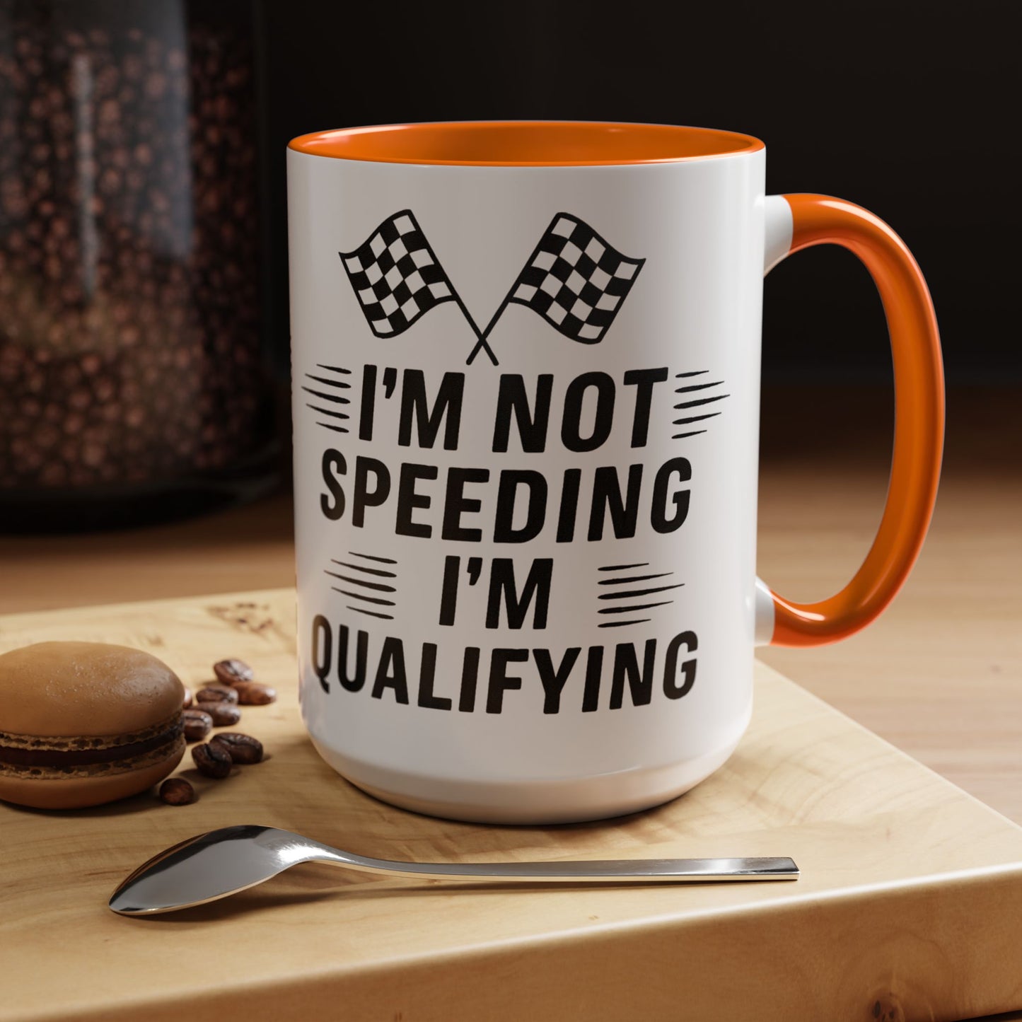 I'm Qualifying 2-Tone Coffee Mug