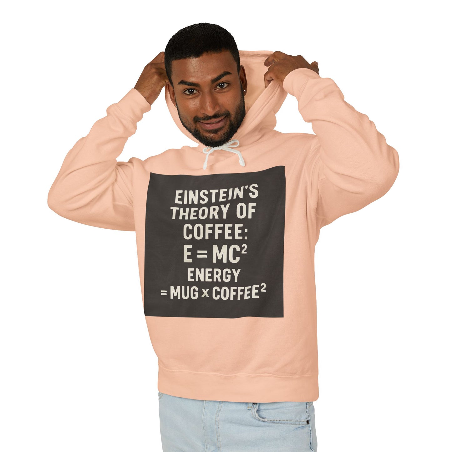 Einstein's Theory Of Coffee Unisex Lightweight Hoodie
