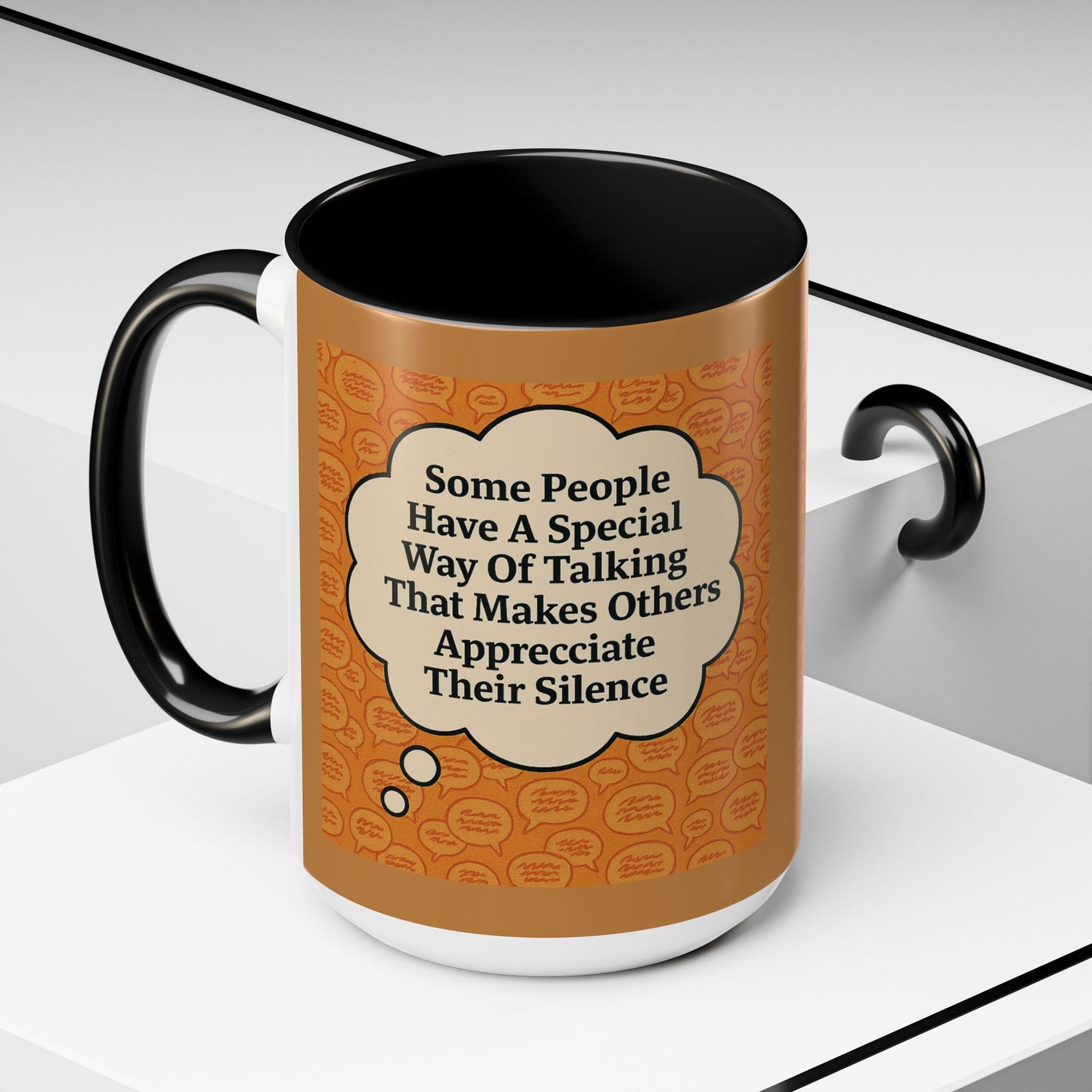 Special Way Of Talking 2-Tone Coffee Mug