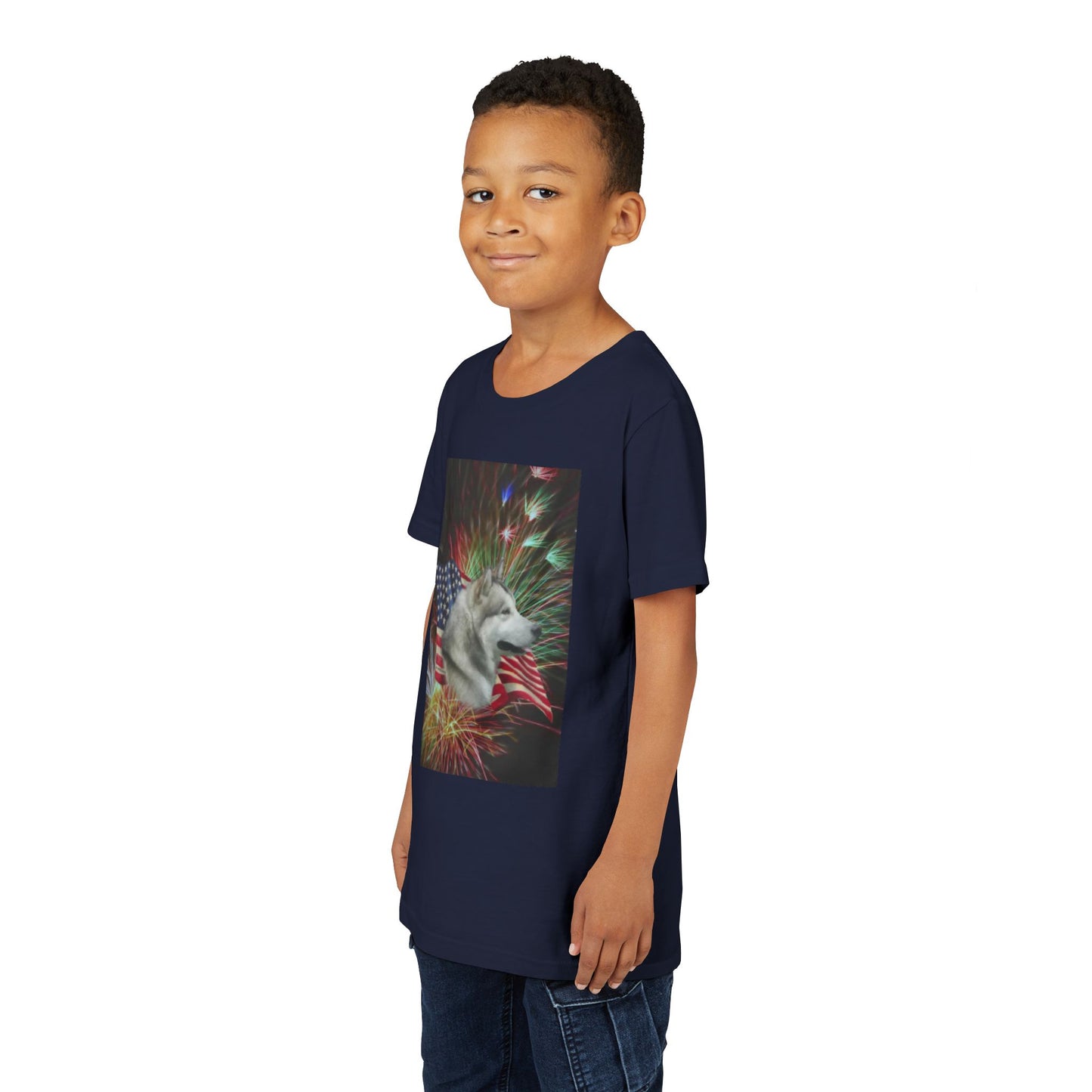 American Malamute Youth Unisex Short Sleeve Crewneck Tee