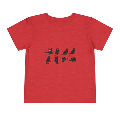 Cats Toddler Unisex Short Sleeve Crewneck Tee