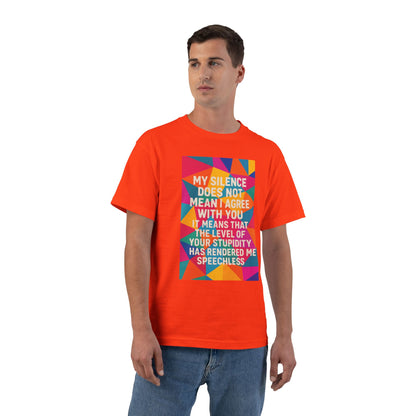 Speechless Men's Short-Sleeve Crewneck Tee