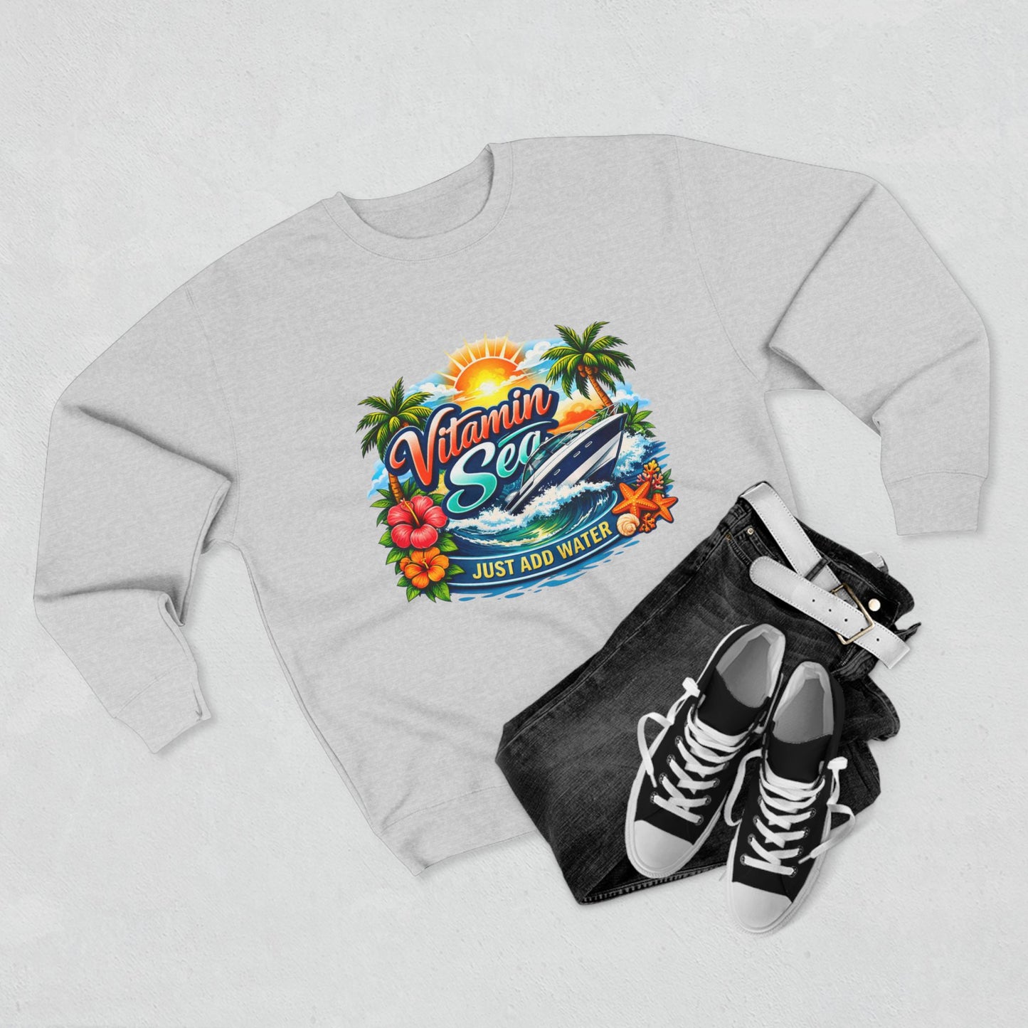 Vitamin Sea Unisex Crewneck Sweatshirt