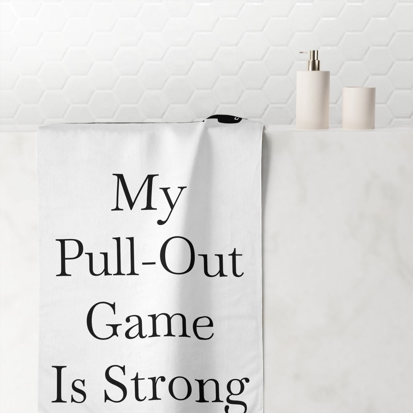 Pull Out Heavy Tow Truck Mink-Cotton  Beach Towel