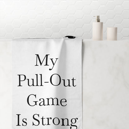 Pull Out Heavy Tow Truck Mink-Cotton  Beach Towel