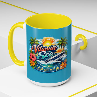 Vitamin Sea 2-Tone Coffee Mug