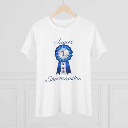 Junior Showmanship Women's Short Sleeve Crewneck Tee