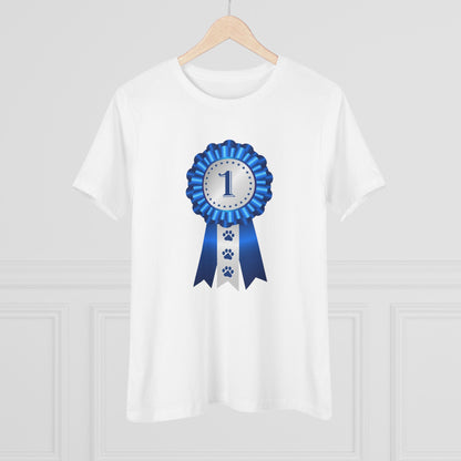 Show Ribbon Women's Short Sleeve Crewneck Tee