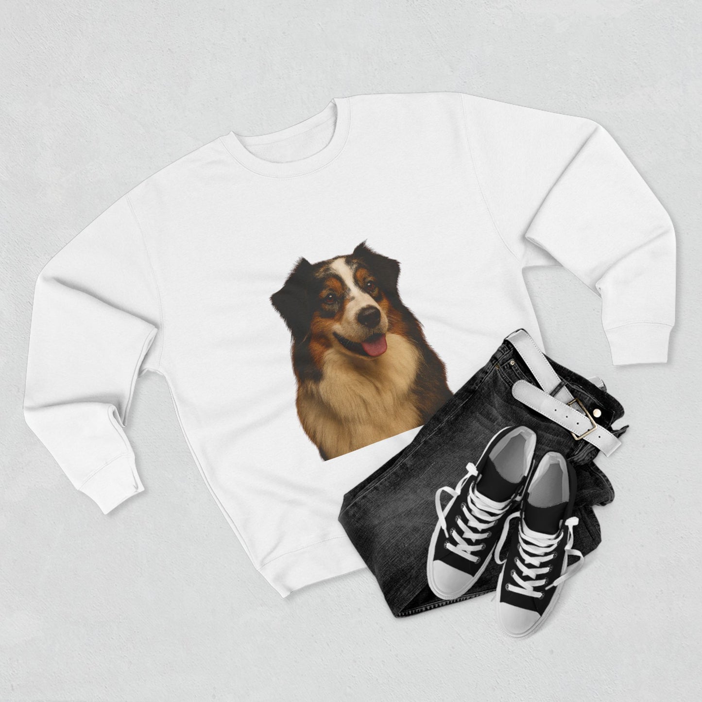 Aussie Head Unisex Crewneck Sweatshirt