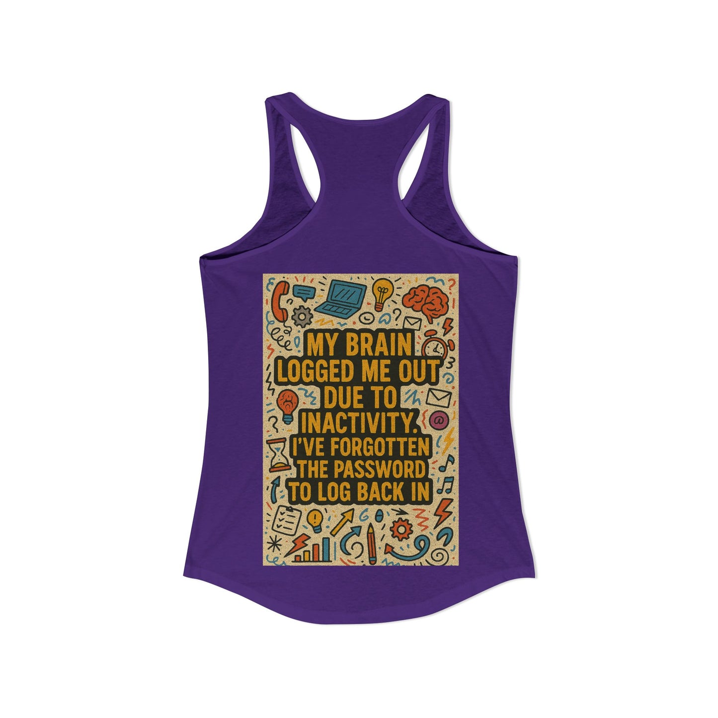 Logged Out Women's Racerback Tank