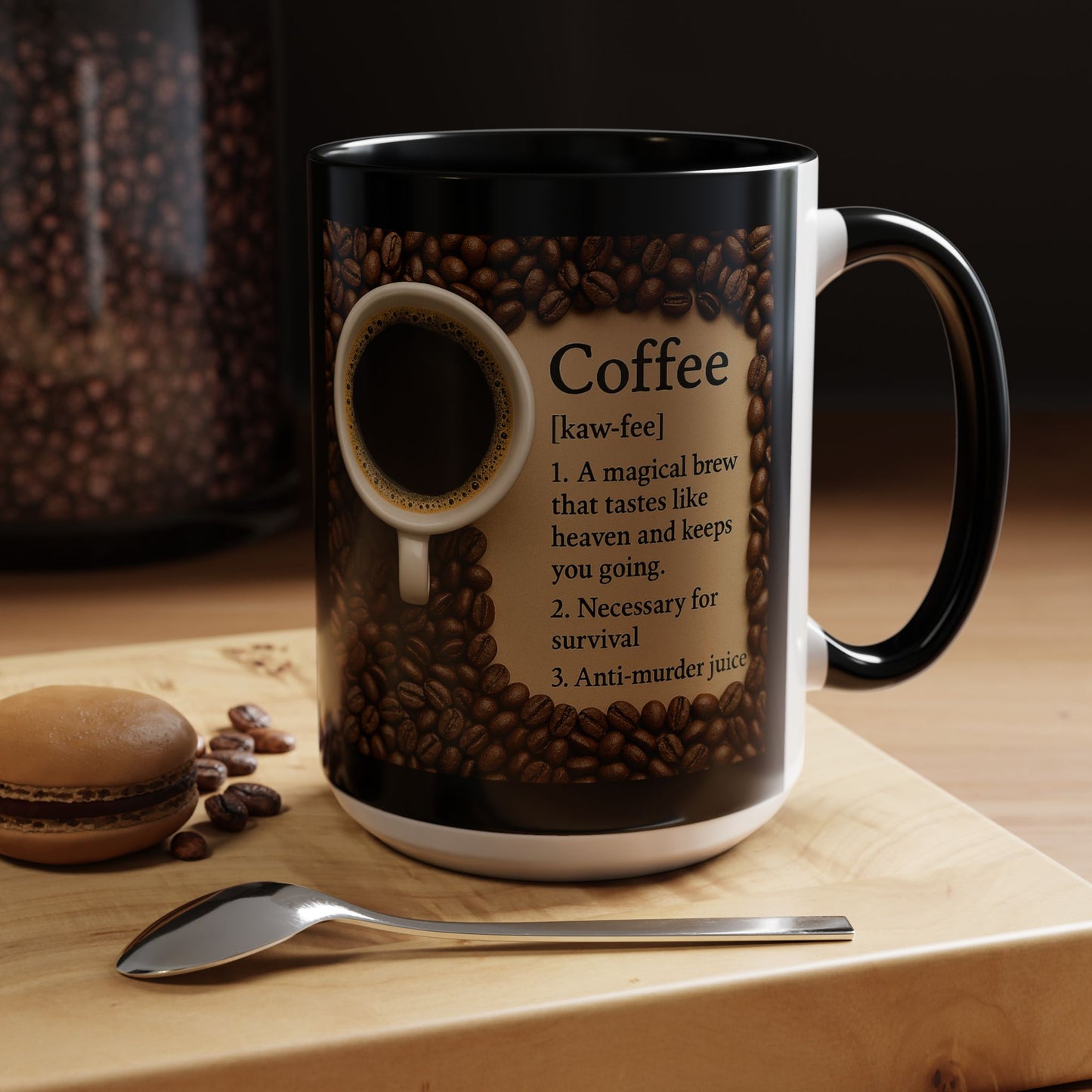 Coffee Definition 2-Tone Coffee Mug