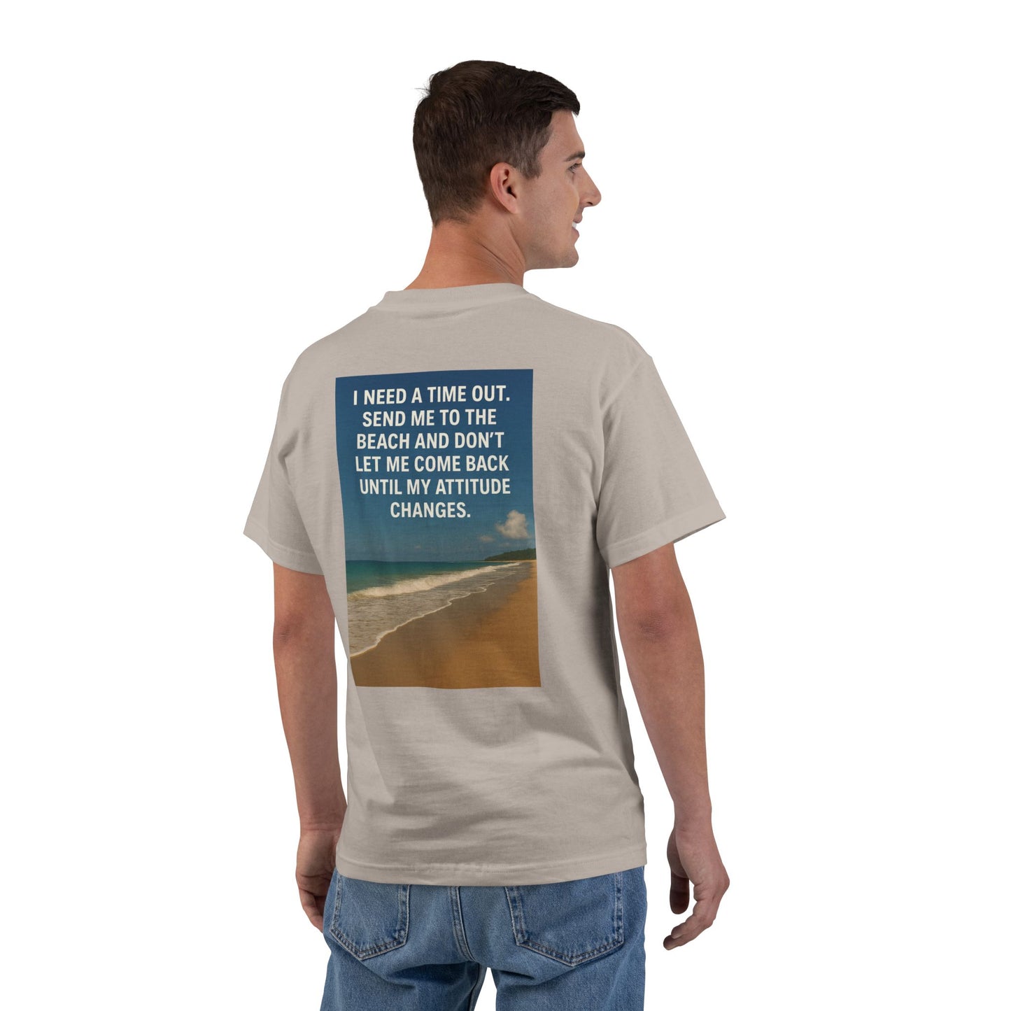 Time Out Men's Short-Sleeve Crewneck Tee