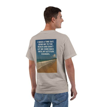 Time Out Men's Short-Sleeve Crewneck Tee
