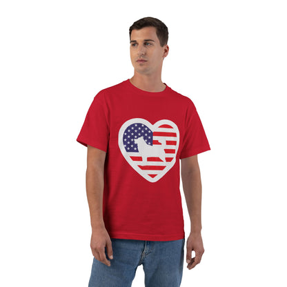 Malamute Flag Men's Short-Sleeve Crewneck Tee