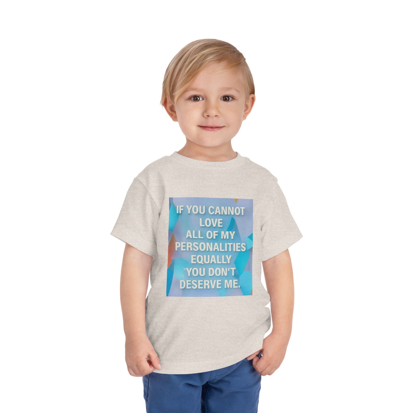 All Of My Personalities Toddler Unisex Short Sleeve Crewneck Tee