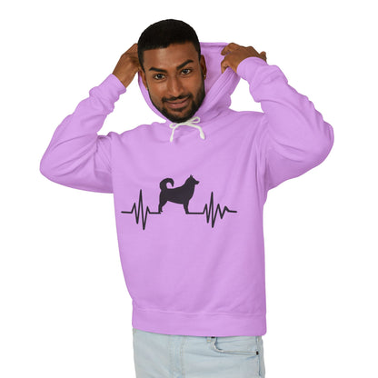 My Heart Beats For Malamutes Unisex Lightweight Hoodie