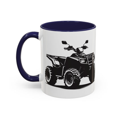 Off The Beaten Path Quad 2-Tone Coffee Mug