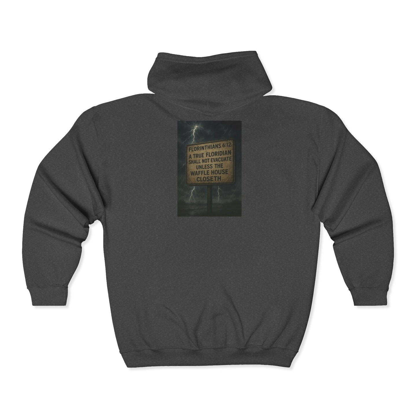 Florinthians 6:12 Unisex Full Zip Hoodie
