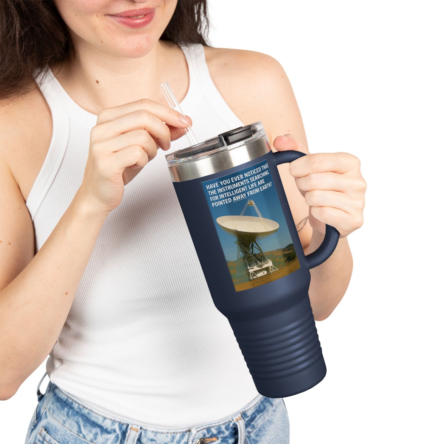 Intelligent Life Insulated Travel Mug
