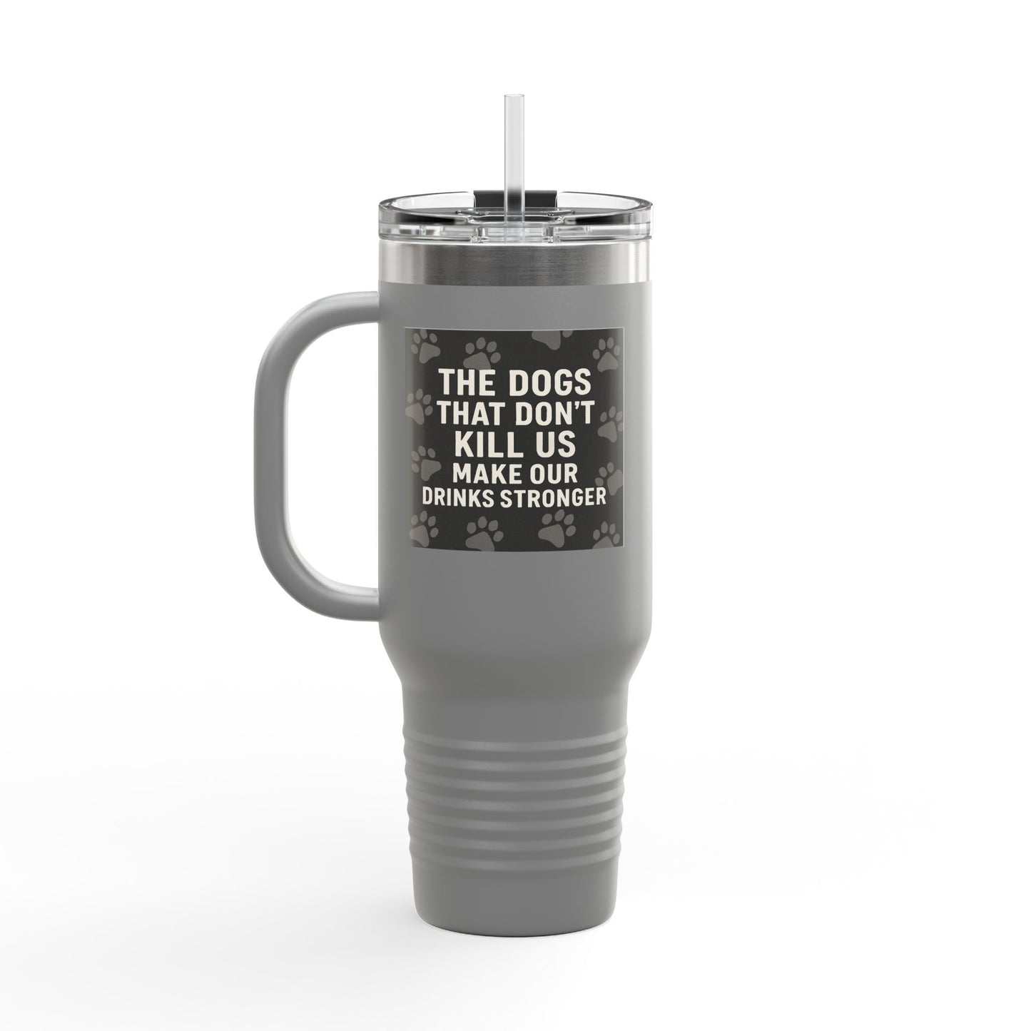 Drinks Stronger Insulated Travel Mug