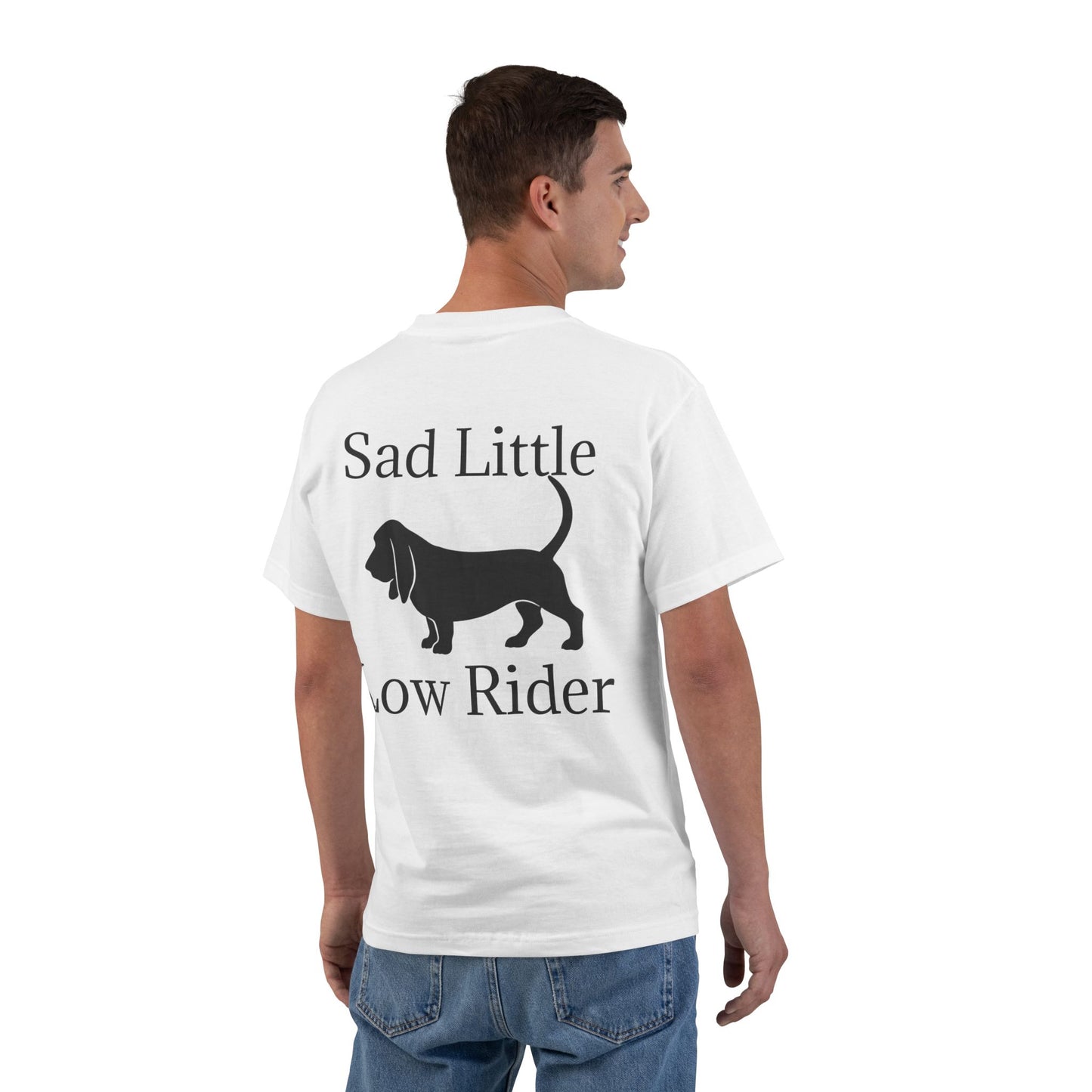 Sad Little Low Rider Men's Short-Sleeve Crewneck Tee