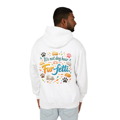 Fur-Fetti Dog Unisex Lightweight Hoodie