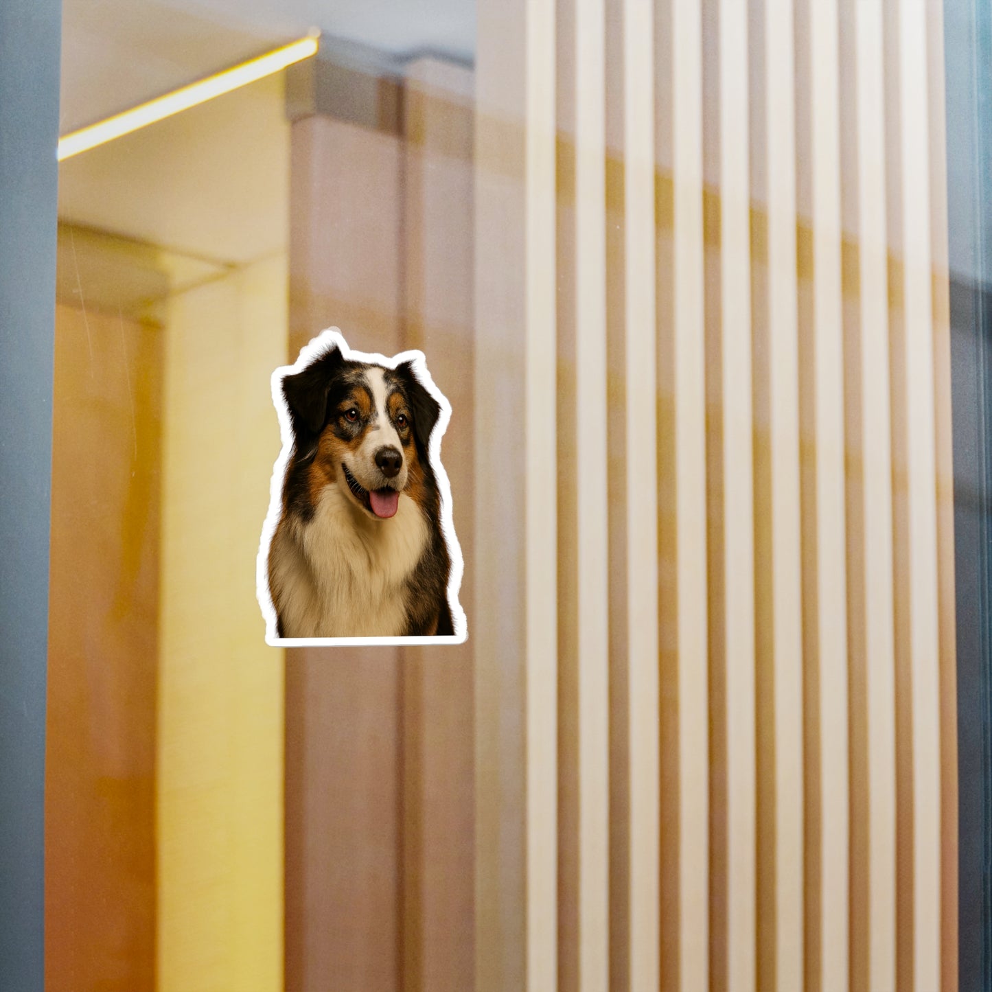 Aussie Head Vinyl Decal