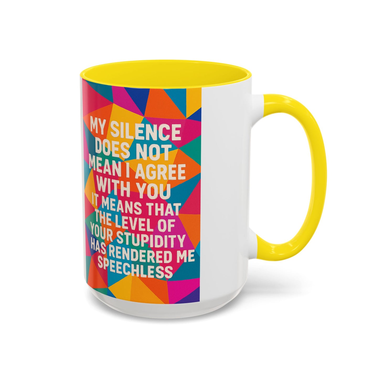 Speechless 2-Tone Coffee Mug