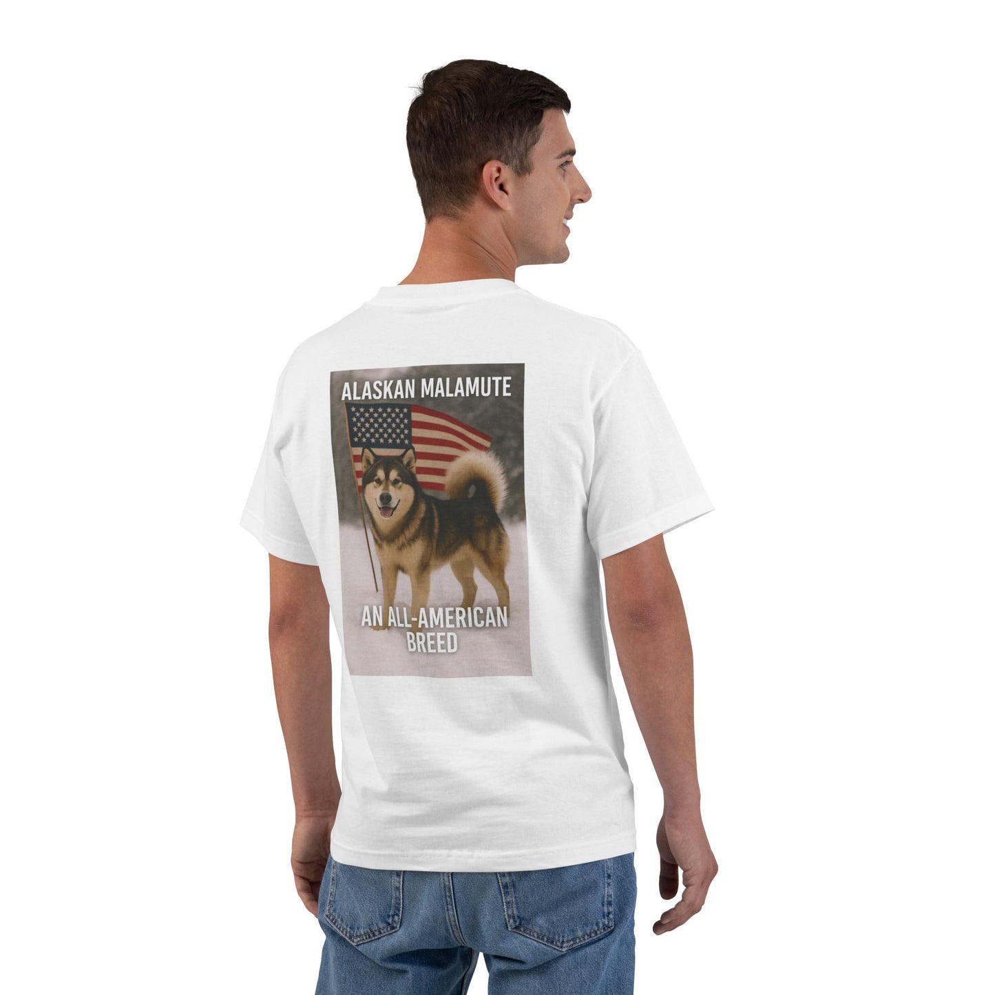 All-American Breed Men's Short-Sleeve Crewneck Tee