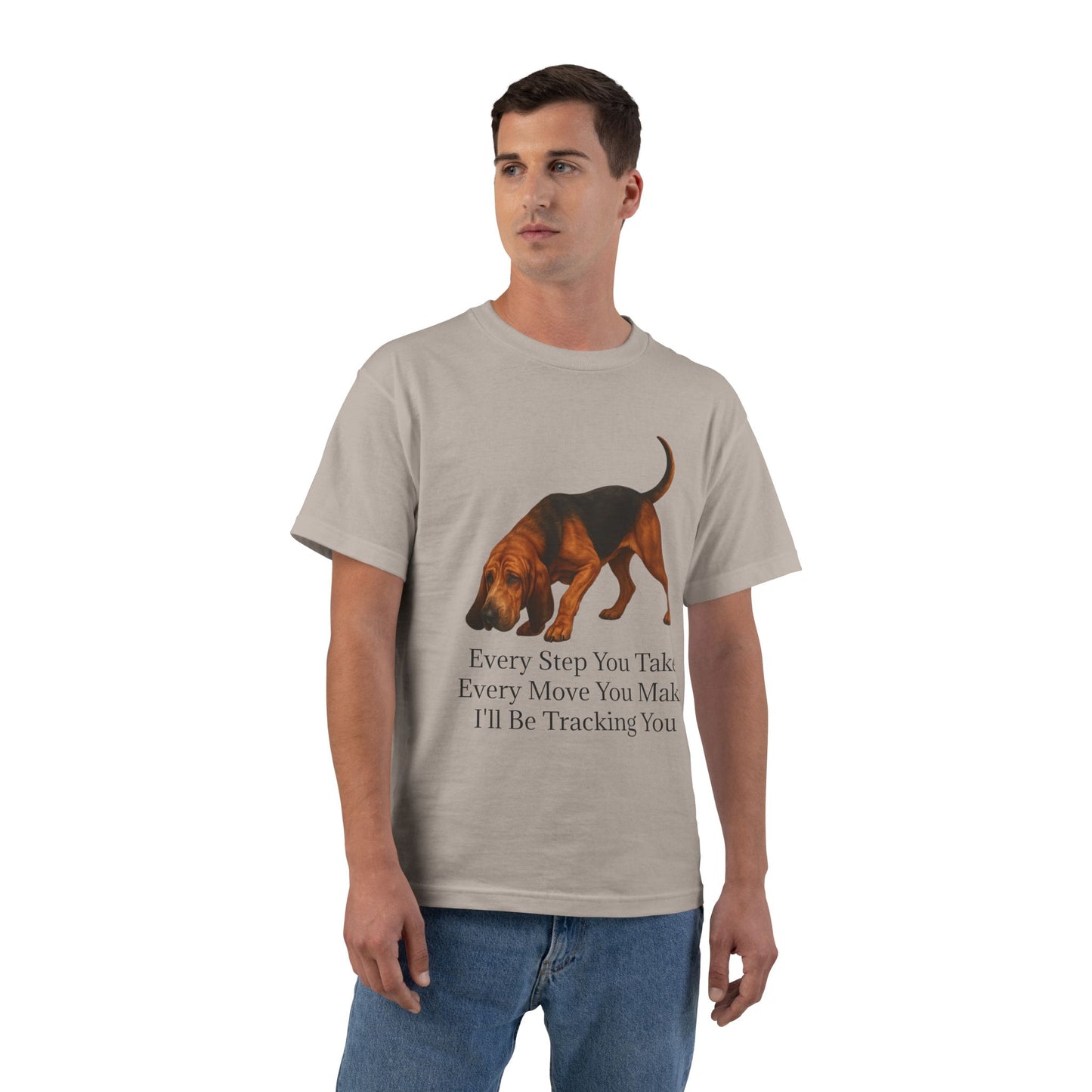 Tracking You Men's Short-Sleeve Crewneck Tee
