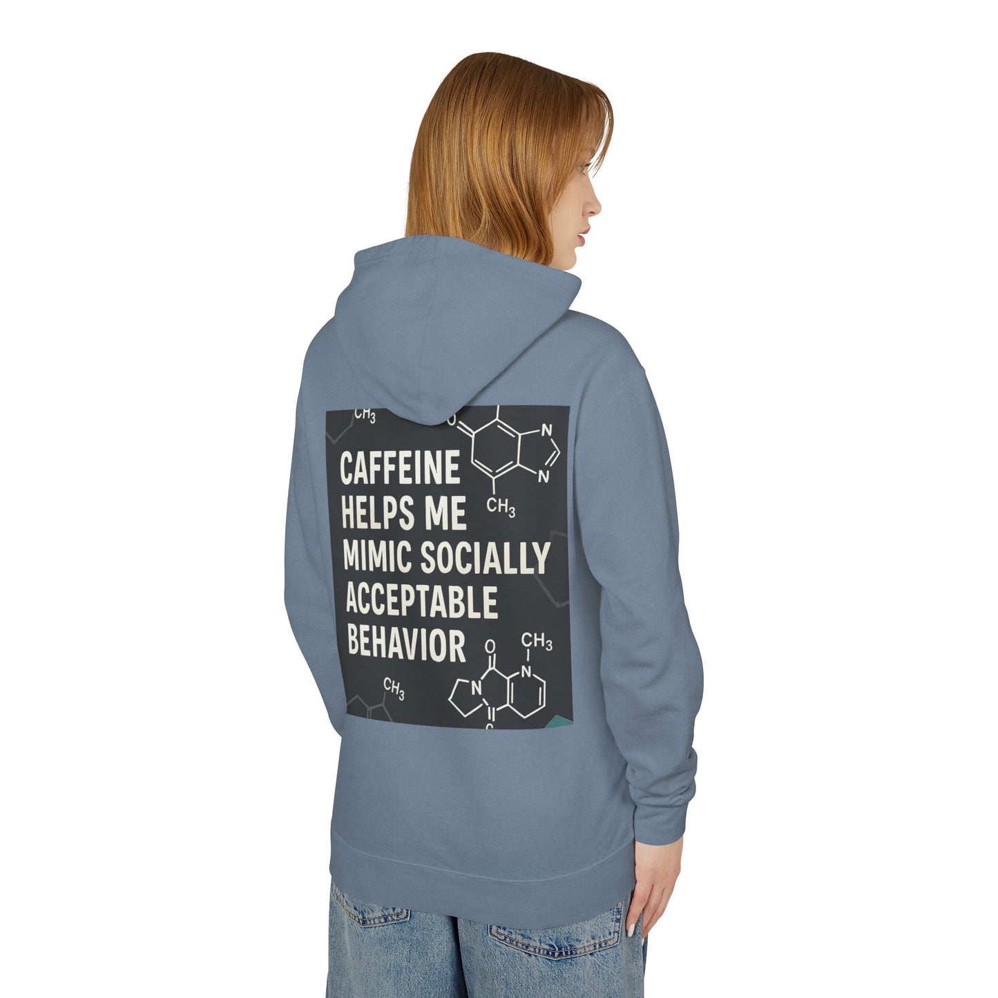 Socially Acceptable Unisex Lightweight Hoodie
