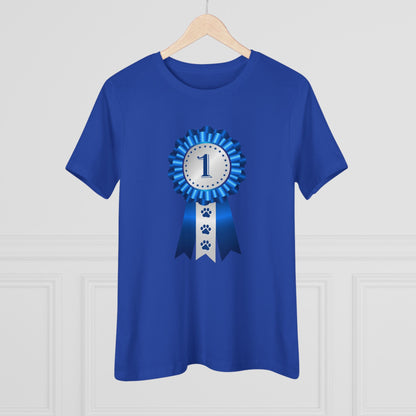 Show Ribbon Women's Short Sleeve Crewneck Tee