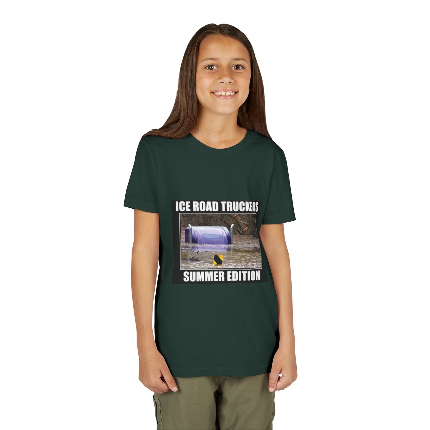 Ice Road Truckers Youth Unisex Short Sleeve Crewneck Tee
