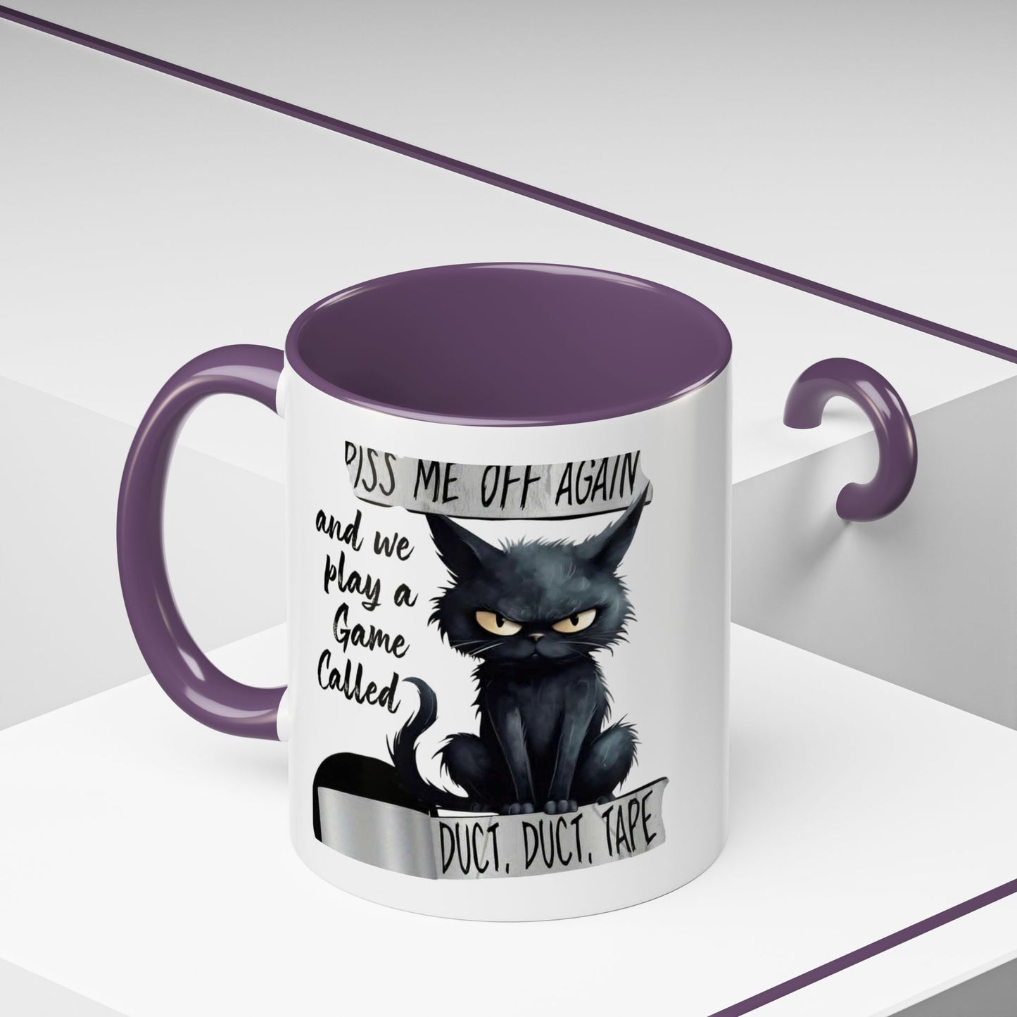 Duct, Duct, Tape 2-Tone Coffee Mug