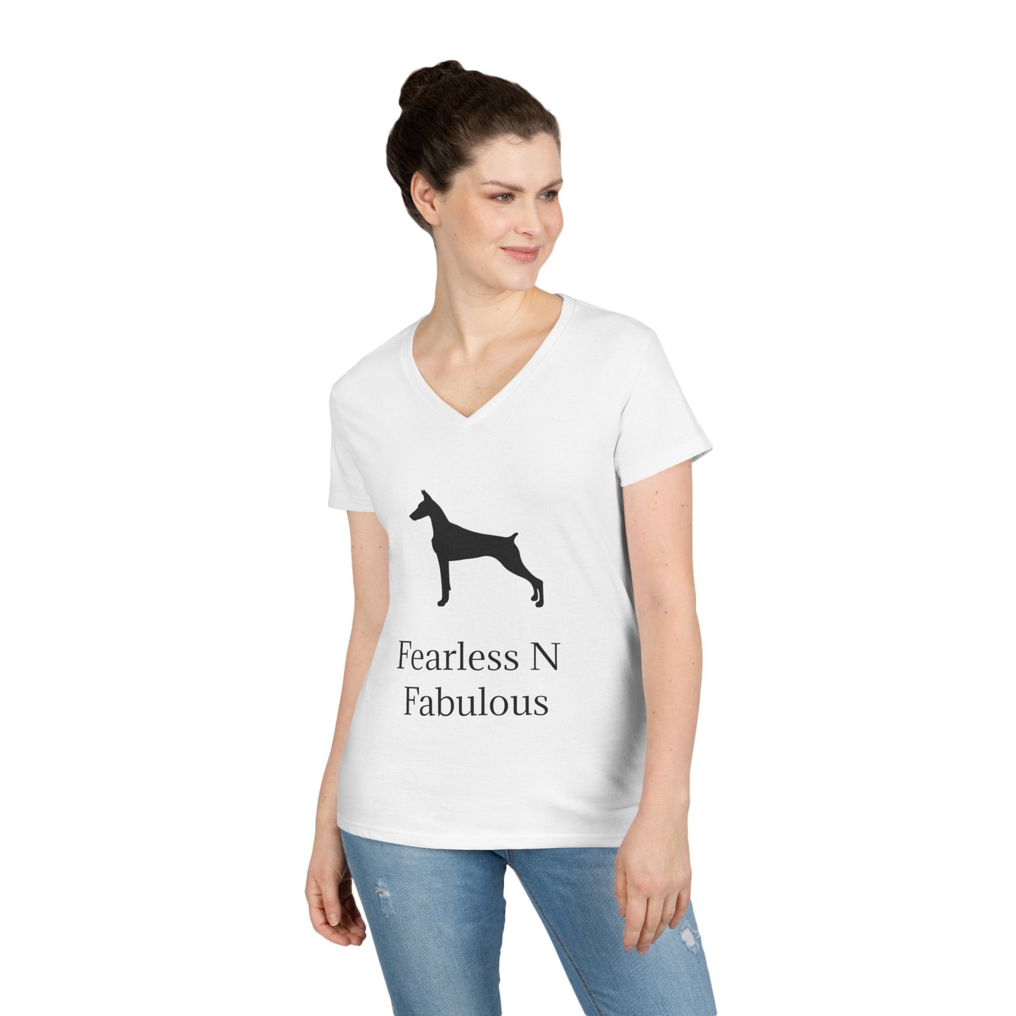 Fearless N Fabulous Women's V-Neck T-Shirt