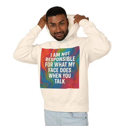 When You Talk Unisex Lightweight Hoodie