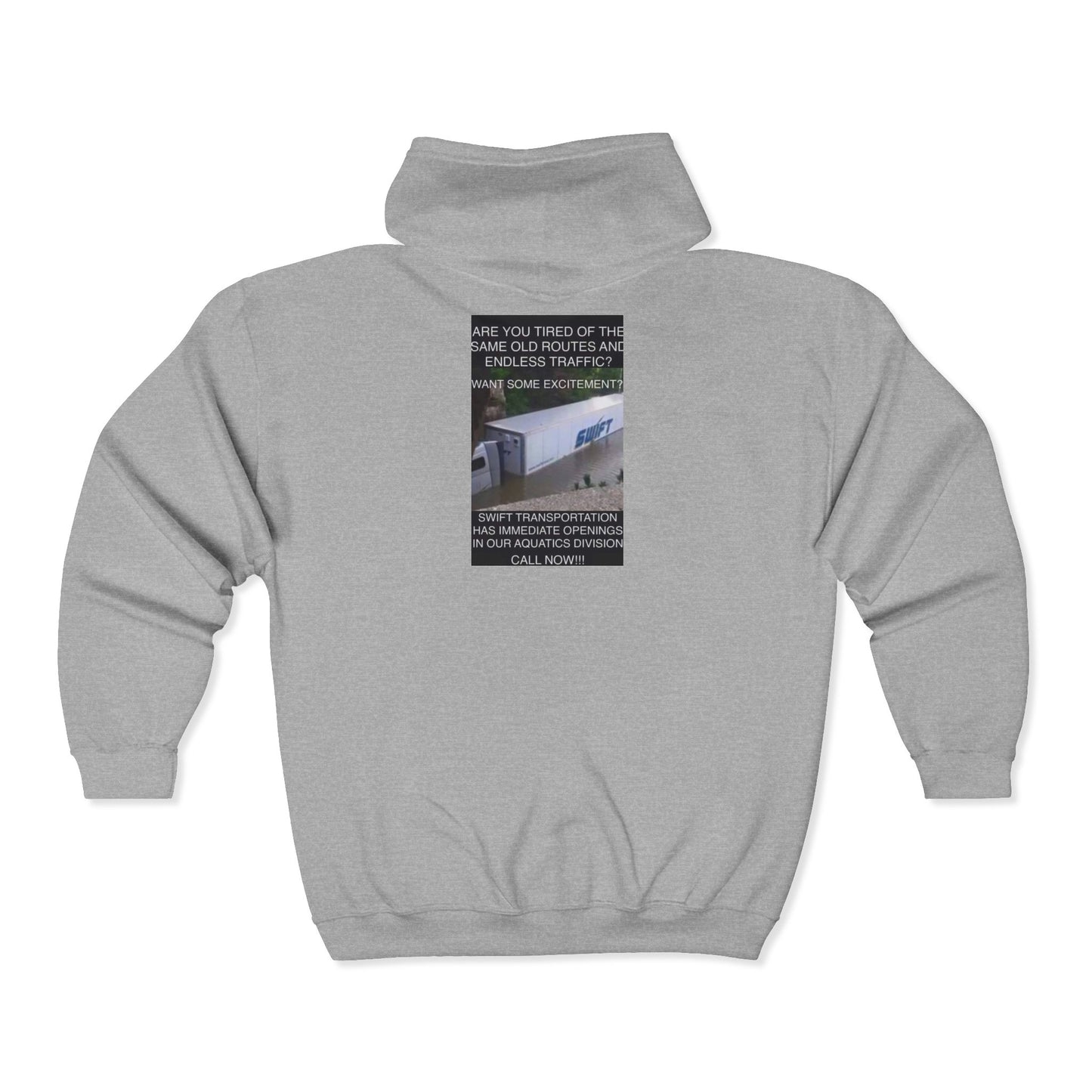 Swift Aquatics Unisex Full Zip Hoodie