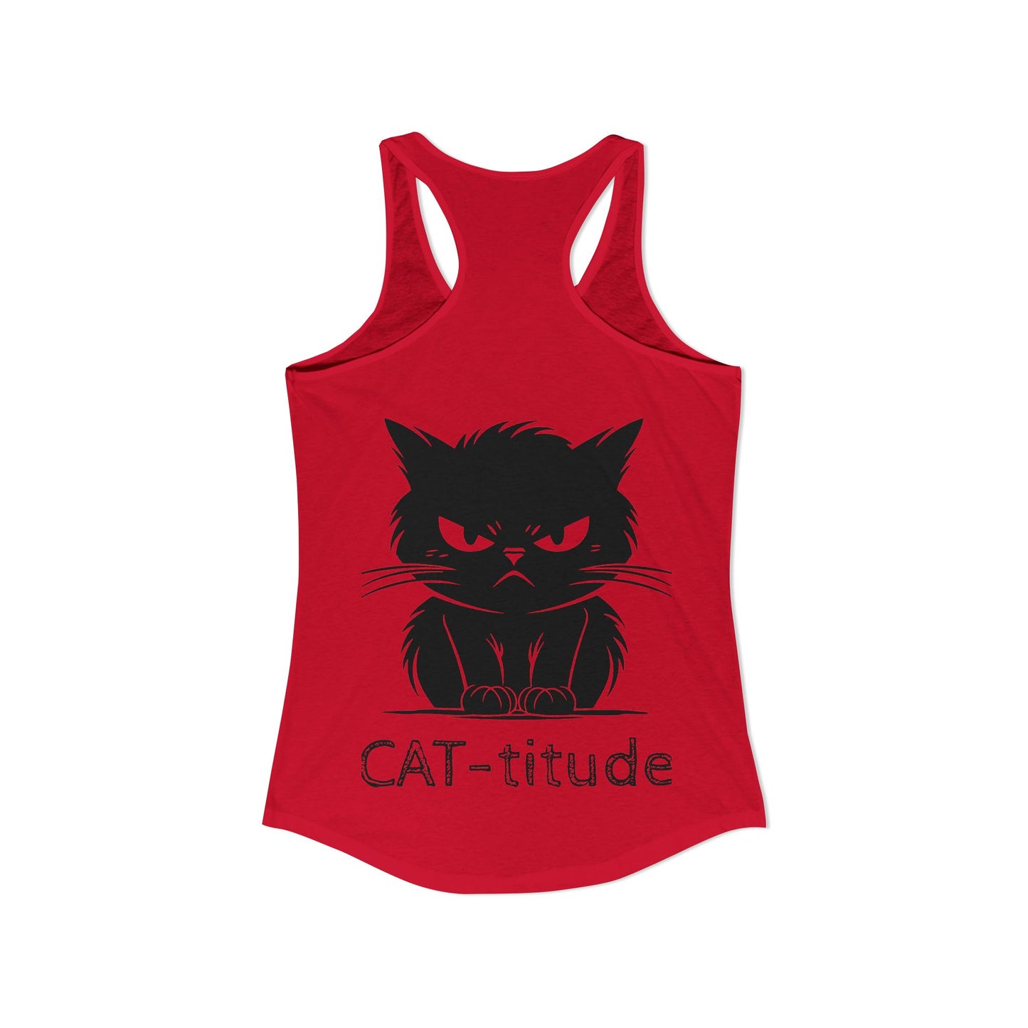 CAT-titude Women's Racerback Tank
