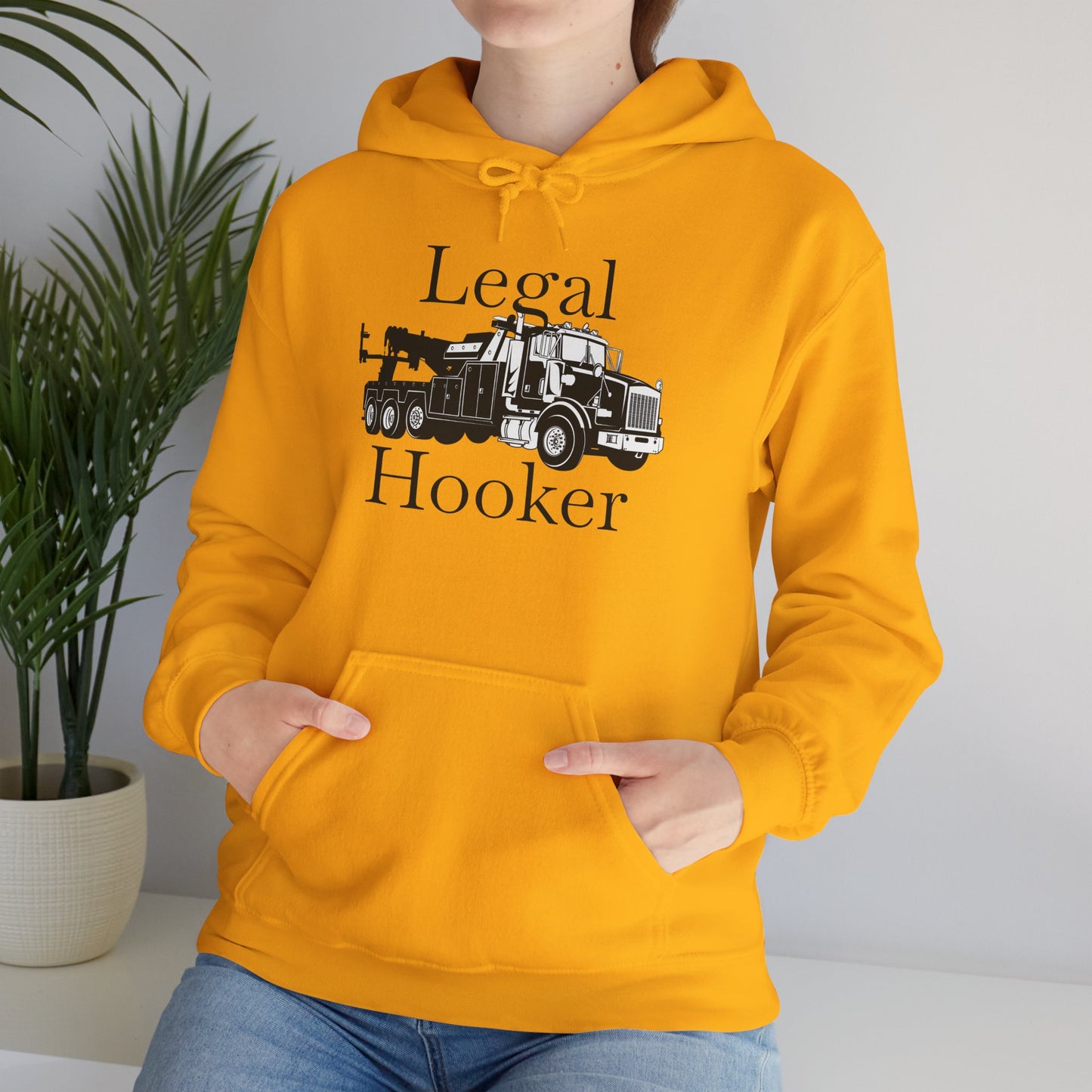 Legal H**ker Heavy Tow Truck Unisex Hoodie