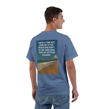Time Out Men's Short-Sleeve Crewneck Tee