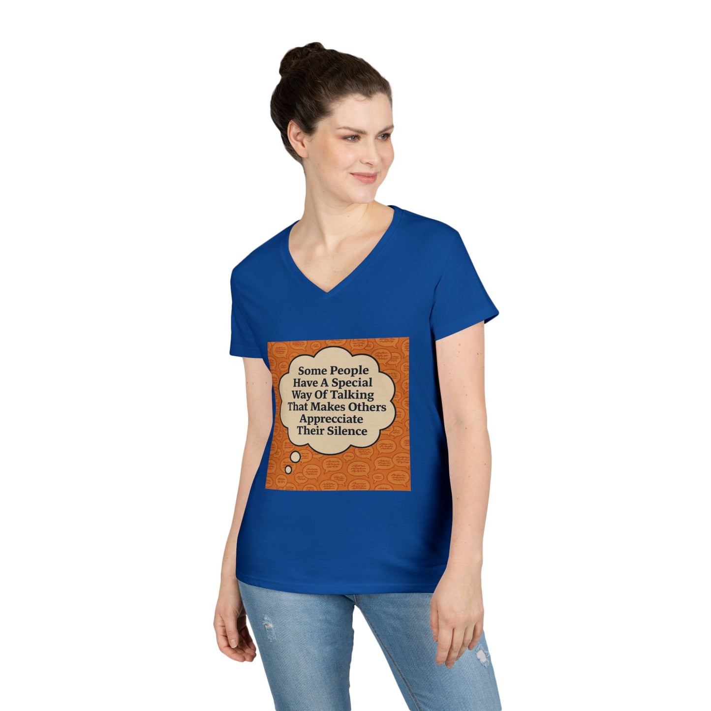 Special Way Of Talking Women's V-Neck T-Shirt