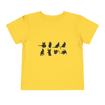 Cats Toddler Unisex Short Sleeve Crewneck Tee