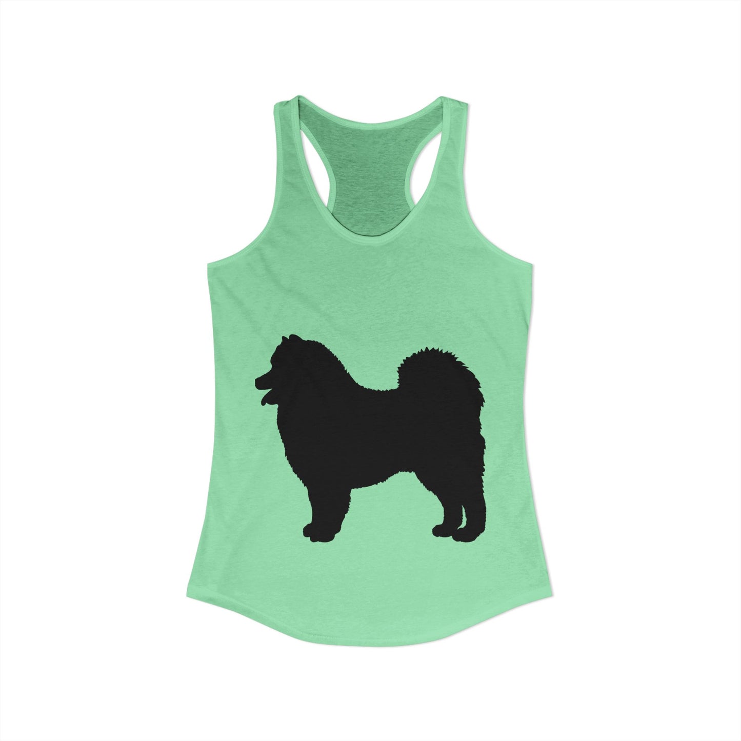 Samoyed Silhouette Women's Racerback Tank